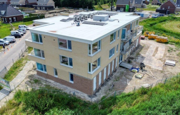 12 appartementen Korstiaen Bestebroerlaan - laatste appartement 'verkocht o.v.'