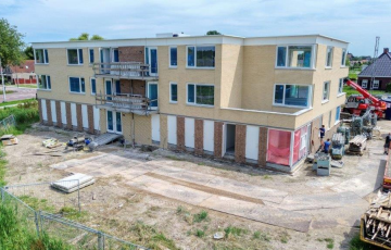 12 appartementen Korstiaen Bestebroerlaan - laatste appartement 'verkocht o.v.'