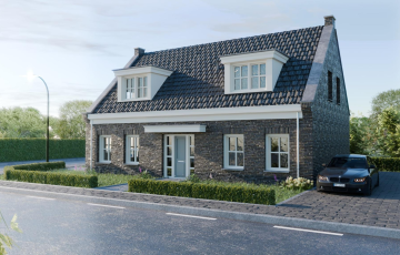 3 vrijstaande woningen Westvest te Sint-Maartensdijk